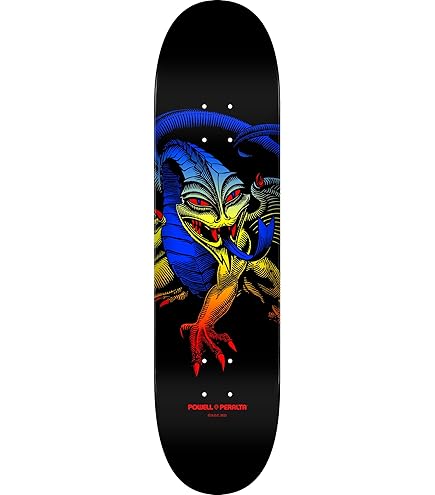 Amazon.com : Powell Peralta Chris Hiett Skull Flight Skateboard